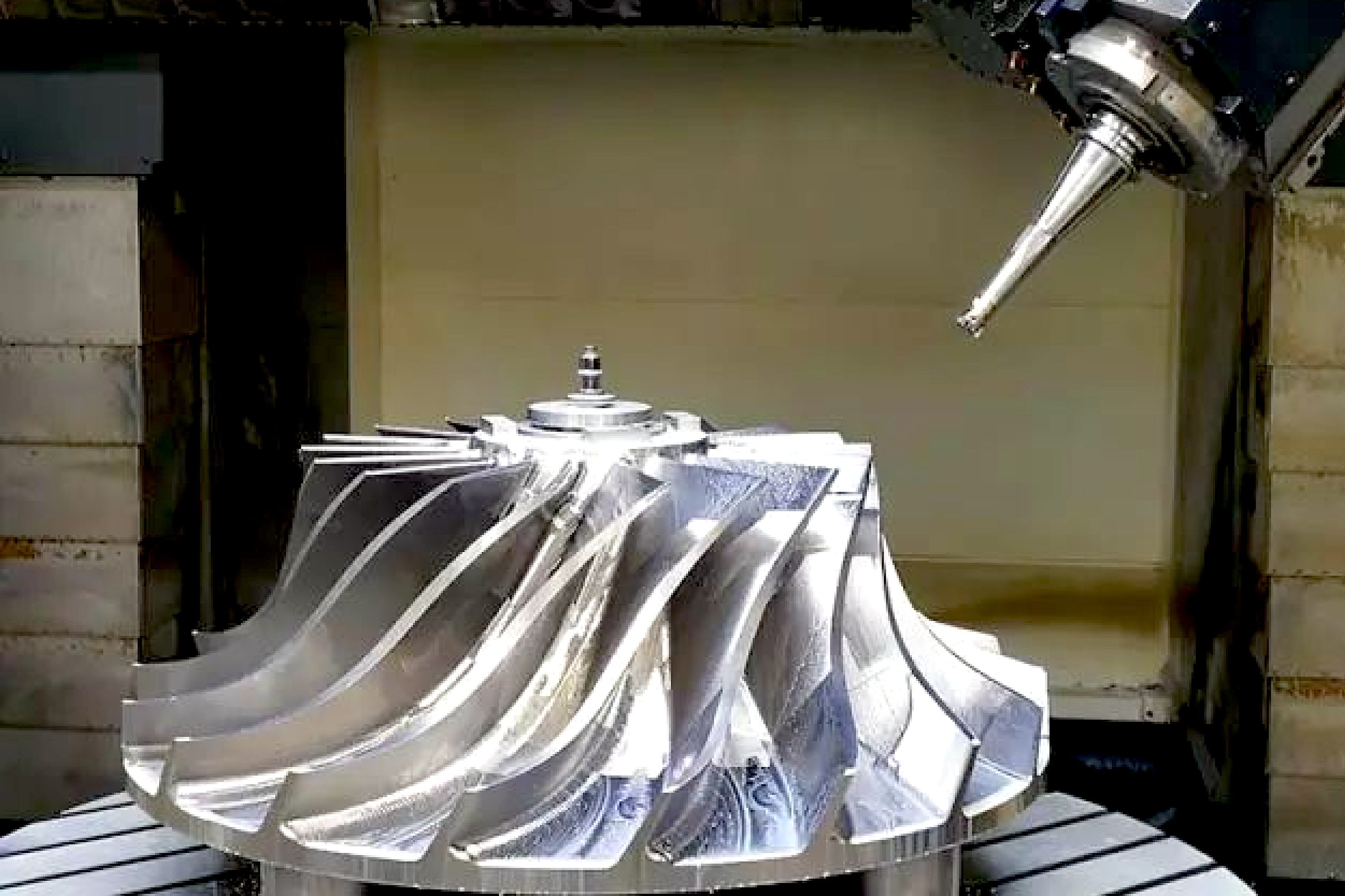 Impeller Machining Project, using EXGRIP System