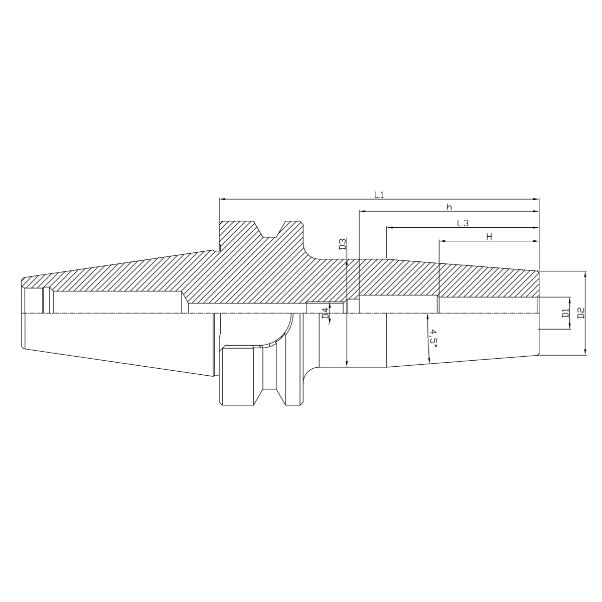 Cad bbt30 alloy steel