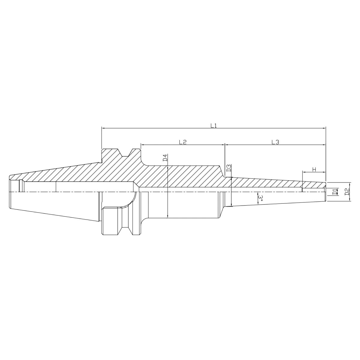 Cad bbt30 stainless steel slim