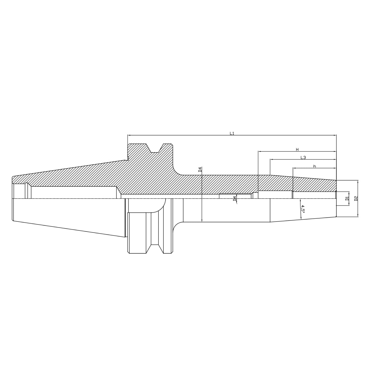 Cad bbt40 alloy steel