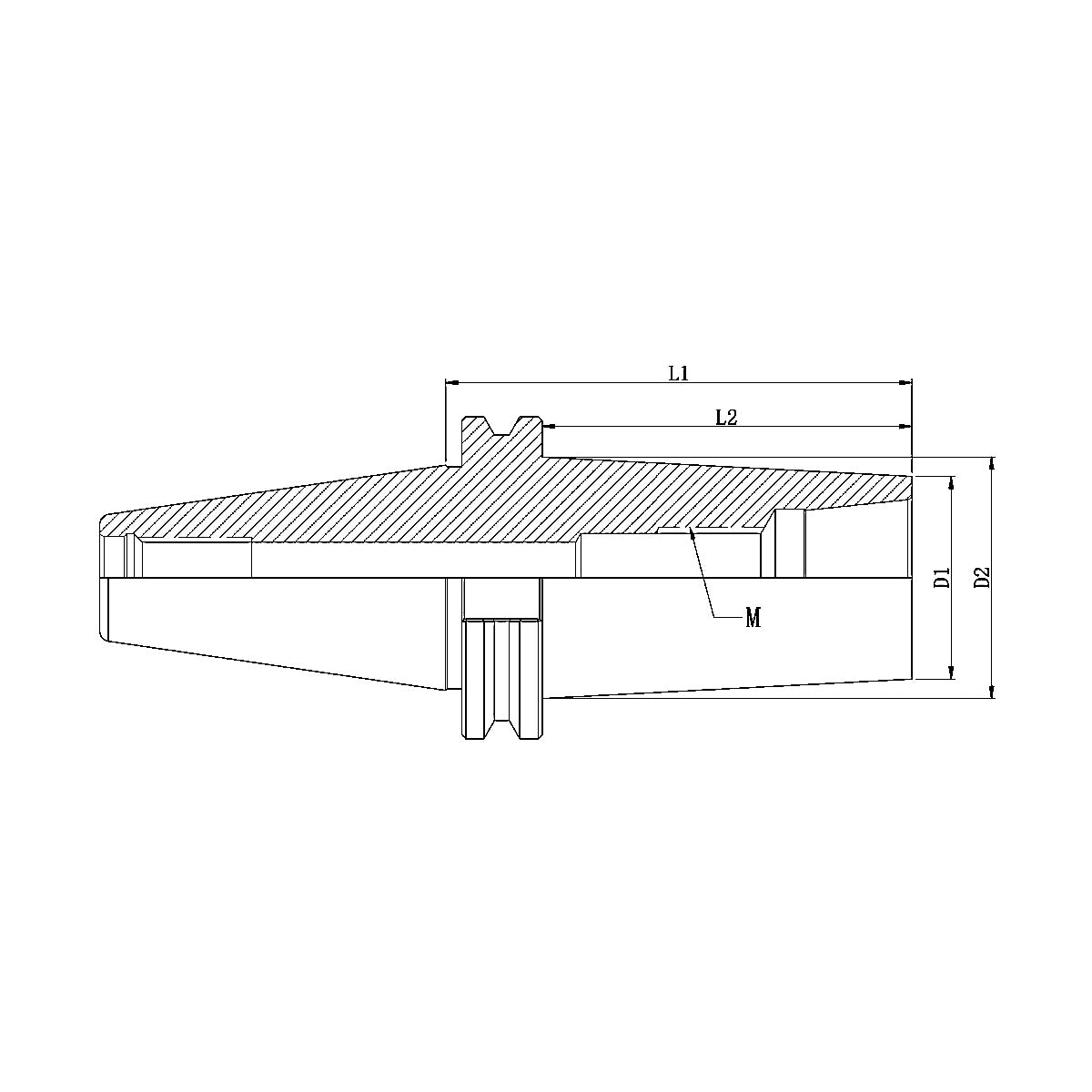 EXFANCY Split-Fit, Master Tool Holder, CAT50