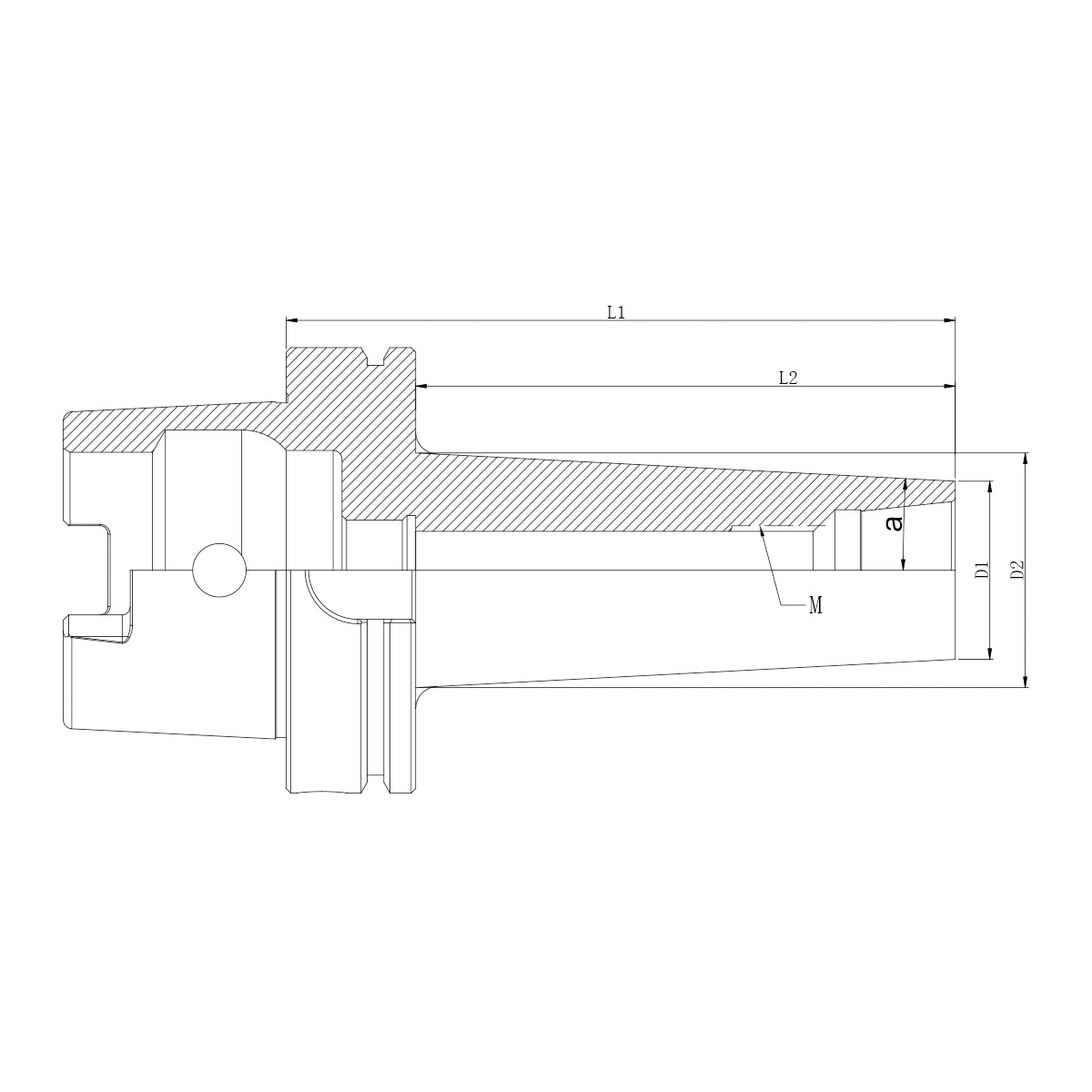 EXFANCY Split-Fit, Master Tool Holder, HSK63A