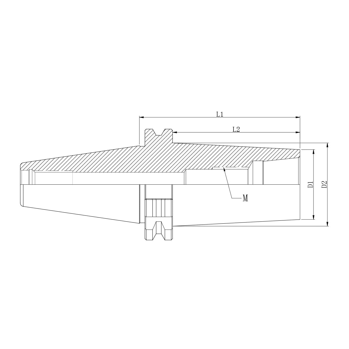 EXFANCY Split-Fit, Master Tool Holder, SK50