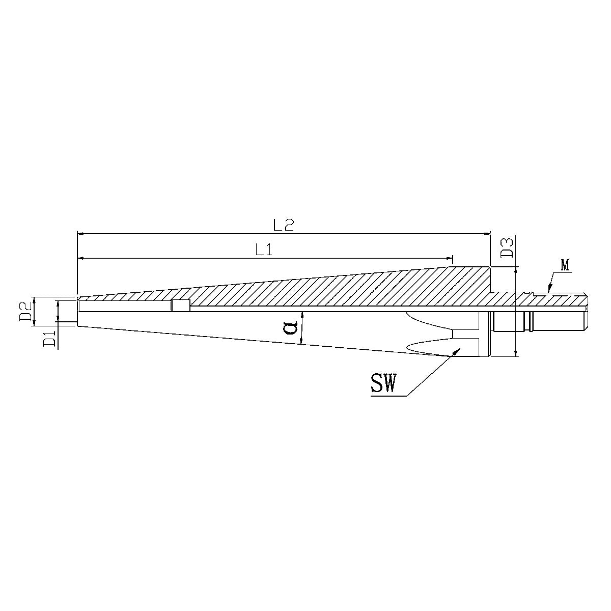 EXGRIP, Exclusive Shrink Fit Extension, for EXGRIP Milling Tools