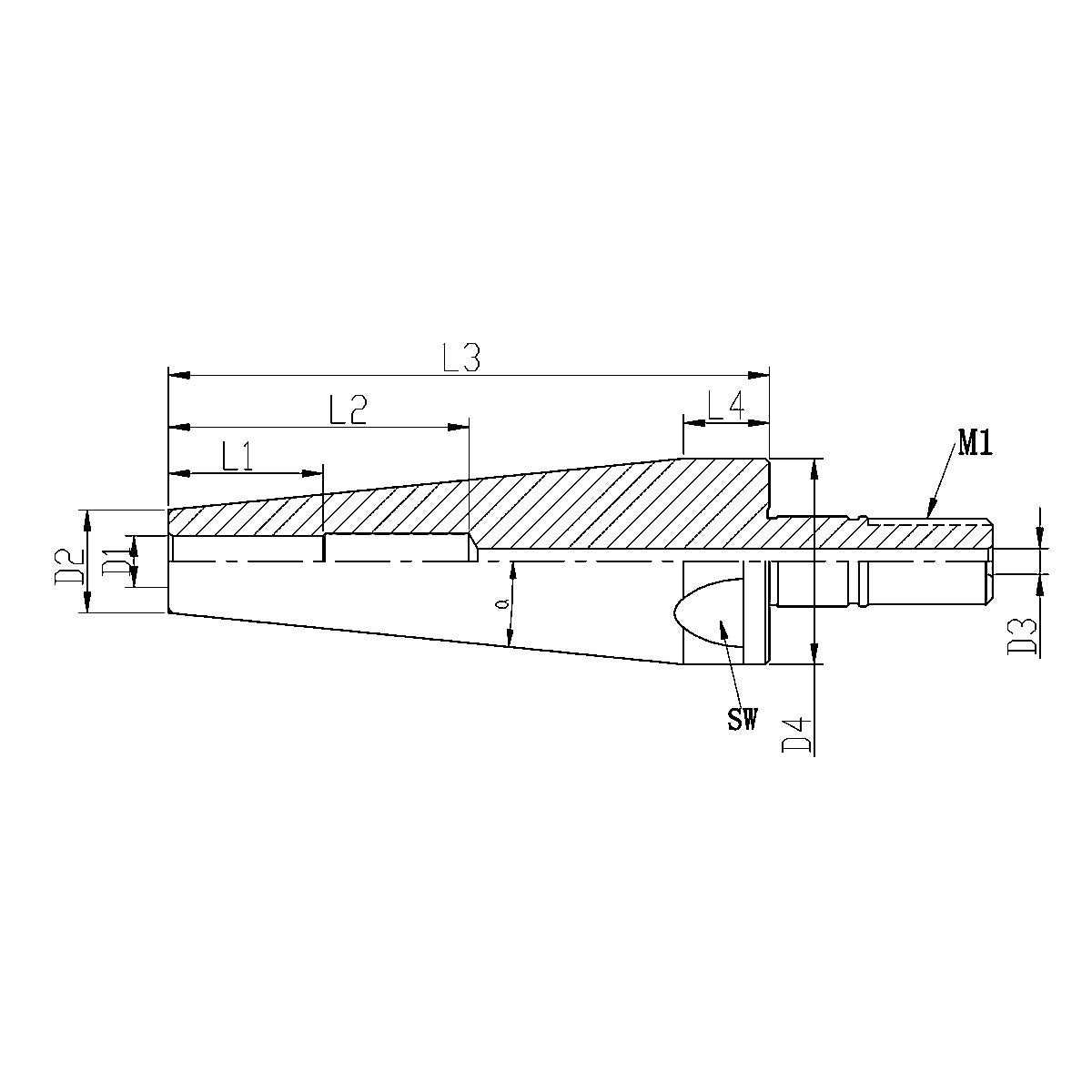 Exgrip universal shrink fit extension cad