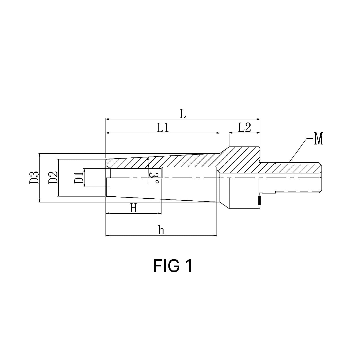 Shrink Fit Threaded Adapters, Ultra-Slim Desgin (MCS), Imperial (inch)