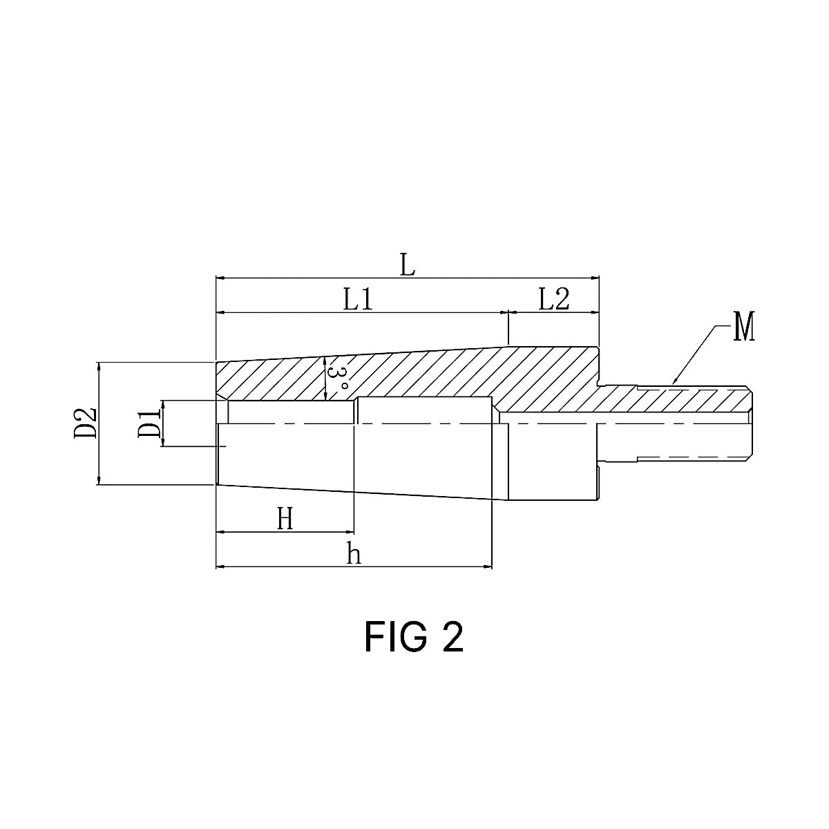 Shrink Fit Threaded Adapters, Ultra-Slim Desgin (MCS), Imperial (inch)